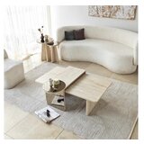 Hanah home Set stolova za kafu Luna Travertine (4 dela) | Eponuda.com