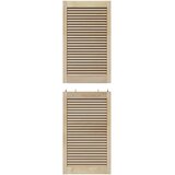  Ormarna vrata s vratima 4 pcs Prirodna 170 x 2,1 x 49,5 cm | shoptok.hr