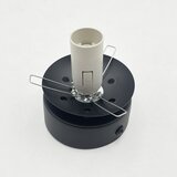  Plafonsko svetlo ELIAS 1xE14/5W/230V prečnik 13 cm crna/zadimljeno siva | Eponuda.com