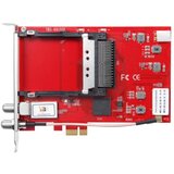 TBS pcie kartica TBS6910SE DVB-S2X dual tjuner dual ci crvena Cene