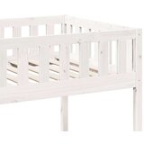 vidaXL Otroška postelja brez vzmetnice bela 75x190 cm borovina | Shoptok.si