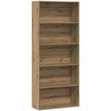 Ormarić za knjige boja hrasta 80x30x189 cm konstruirano drvo | shoptok.hr