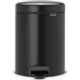 Brabantia Koš za odpadke s pedalom 5L s plastičnim vložkom - mat črna Cene
