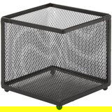 Univerzalni kovinski mrežasti namizni organizator 12x12cm | Shoptok.si