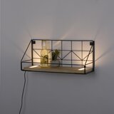 LEUCHTEN DIREKT 15277-18 - Polica sa LED osvetljenjem BOARD 2xLED/1,75W/230V 45 cm | Eponuda.com