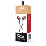 House Of Marley smile jamaica ušesne slušalke - rdeče | Shoptok.si