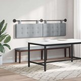  Držeće uzglavlje Zidne tkanina - Svjetlosiva 160 cm bez LED | shoptok.hr