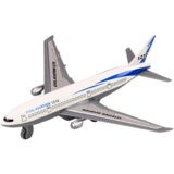 Metalni avion za igru Passenger - bijeli | shoptok.hr