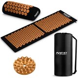 Neo-Sport NS-901 crno-zlatna akupresurna prostirka s bodljama Cijene