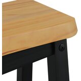  Visoka barska stolica EKAI 2 pcs Crna 40 x 29 x 63 cm | Eponuda.com