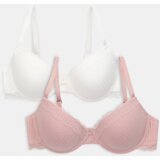 Sinsay Učvršćeni grudnjaci s čipkom 2 pakiranja | shoptok.hr