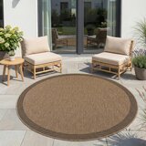 Ayyildiz Carpets Okrogla notranja in zunanja preproga ø 80 cm Timber 1402 – | Shoptok.si