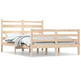 The Living Store Posteljni okvir iz trdne borovine 120x200 cm - Posteljni Okvir, (21529163) | Shoptok.si
