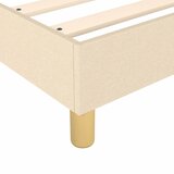  Okvir za krevet s oprugom Krem 80x200cm Tkanina | shoptok.hr