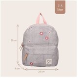Kidzroom dječji ruksak Blossom and Bows - Grey Rose | shoptok.hr