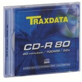 Traxdata CD-R, 80 min, 52X, SLIMBOX Cijene