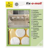 Fix-o-moll podložna pločica od filca (promjer: 28 mm, lijepljenje, 8 kom., bijele boje) Cijene
