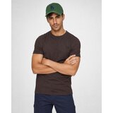 Fred Perry TRIM DETAIL CREPE PIQUE TSHIRT Smeđa | shoptok.hr