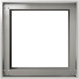  Vrtna saksija Srebrna 40 x 40 x 60 cm Nehrđajući čelik | shoptok.hr