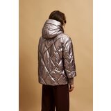 Marisse Raspberry Metallic Quilted Jacket | ePonuda.com