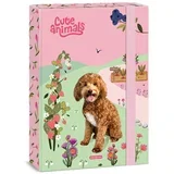 Cute Animals-doggie elastika mapa Cute A/4