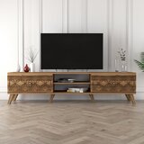 Hanah home class - walnut walnut tv stand Cene