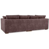 Scandic Temno rjava sedežna garnitura 266 cm Comfy – | Shoptok.si