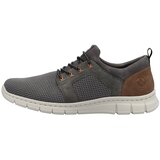 Rieker Natikač rjava / temno siva | Shoptok.si