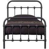 WOOOD Crni krevet s podnicom 90x200 cm Moos – | shoptok.hr