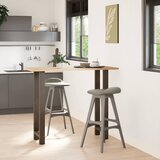  Noge za barski stol Prirodni čelik 2 kom 50 x (110-111) cm Čelik | shoptok.hr