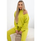 Kesi 3-piece set Sweatshirt + top + leggings kiwi | shoptok.hr
