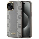 Dkny USNJE KARIRANO ZA MAGSAFE CASE OVITEK ZA IPHONE 14 BEŽ, (21897327) | Shoptok.si