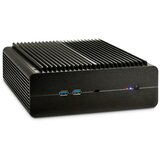 InterTech Mini ITX IP-60 črno ohišje | Shoptok.si