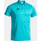 Joma Men's Polo Shirt Polo Shirt Hobby S/S Fluor Turquoise | shoptok.hr