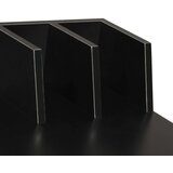 vidaXL Pisalna miza črna 80x50x84 cm | Shoptok.si