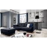 ELTAP Elegantna sofa Bellis s leajem i spremitem-Monolith 79 | shoptok.hr