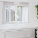 Voile zavjesa 2 pcs Svijetlo siva 140 x 140 cm Poliester | shoptok.hr