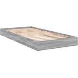  Okvir kreveta za pod Siva Sonoma 80 x 200 cm Konstruirano drvo | shoptok.hr