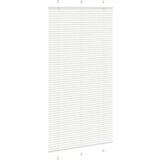 vidaXL Plisirana roleta bijela 105x200 cm širina tkanine 104,4 cm | shoptok.hr