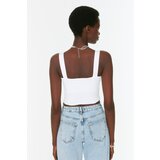 Trendyol Ecru Crop Knitwear Blouse | ePonuda.com