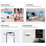 SONOFF POWR316D pametni prekidač s mjeračem potrošnje i LCD zaslonom, kompatibilan s Alexa/Google Home, 16A | shoptok.hr