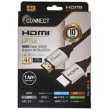 Connect HDMI Kabl, Aluminijumsko kućište, 24K20, 1,4m, Crni Cene