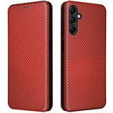 INORCO Za Samsung Galaxy M14 5G ovitek za telefon TPU+PU usnjeno stojalo, etui za telefon s teksturo ogljikovih vlaken z režo za kartice, (22036071) Cene