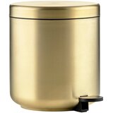 Zone Medeninast koš za smeti s pedalom iz nerjavečega jekla 4 l Ume Brass – | Shoptok.si