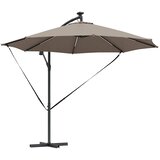  Suncobran Sivo-smeđa 294 x 294 x 248 cm Poliester i aluminij | Eponuda.com