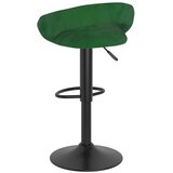  Barski stoli 2 kosa temno zelen žamet, (5000297095) | Shoptok.si