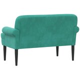  Ljubavni kauč s gumbima Tirkizna 120 x 66 x 78 cm Baršun | Eponuda.com