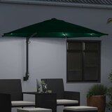  Vrtni suncobran Zelena 248 x 248 x 148 cm Poliester i čelik | Eponuda.ba