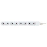 Home produžni kabl, 4 EURO utičnice, 0.75mm², 3 met, bijeli - NV 4E-3/WH, Bijeli | Eponuda.ba