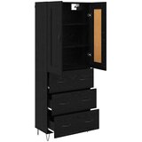  Highboard Crni hrast 69,5 x 34 x 180 cm Konstruirano drvo | shoptok.hr